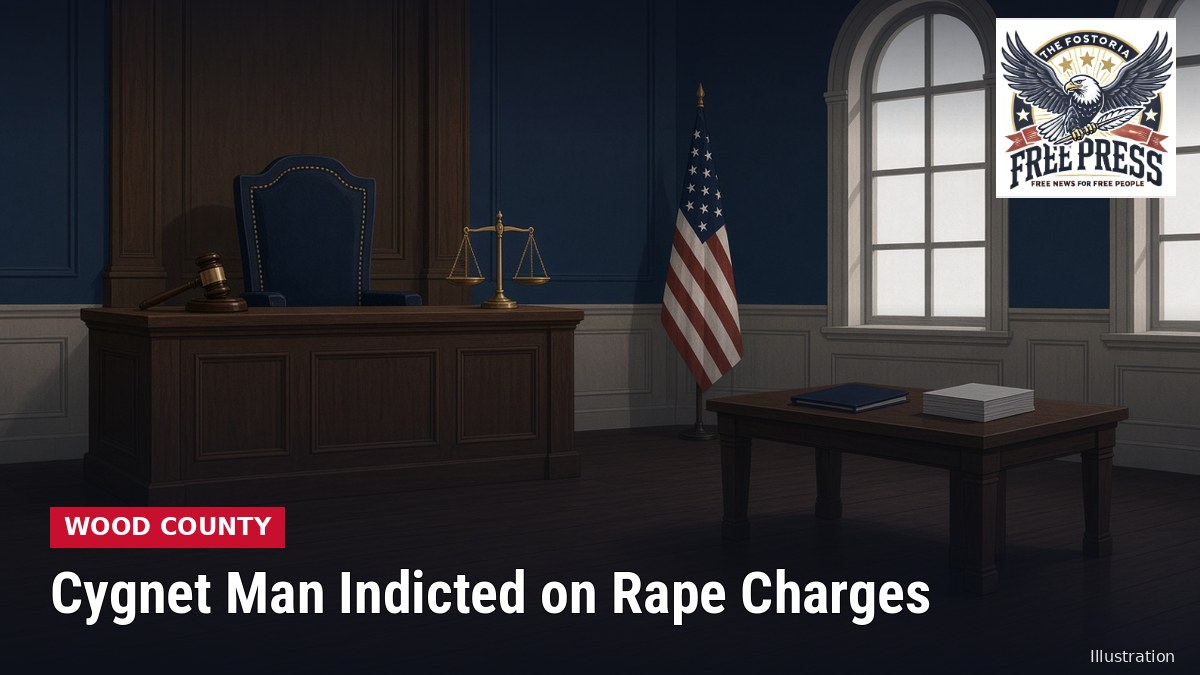 Illustration: CYGNET | Wood County Grand Jury Indicts Cygnet Man on Rape and Gross Sexual Imposition Charges Involving Young Children