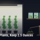 Fostoria News Illustration of cannabis plants growing in pots with analysis scale and jars.