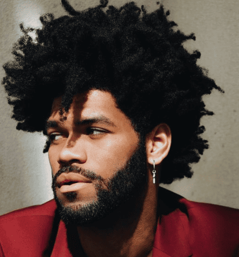 Image of man with 4c hair.