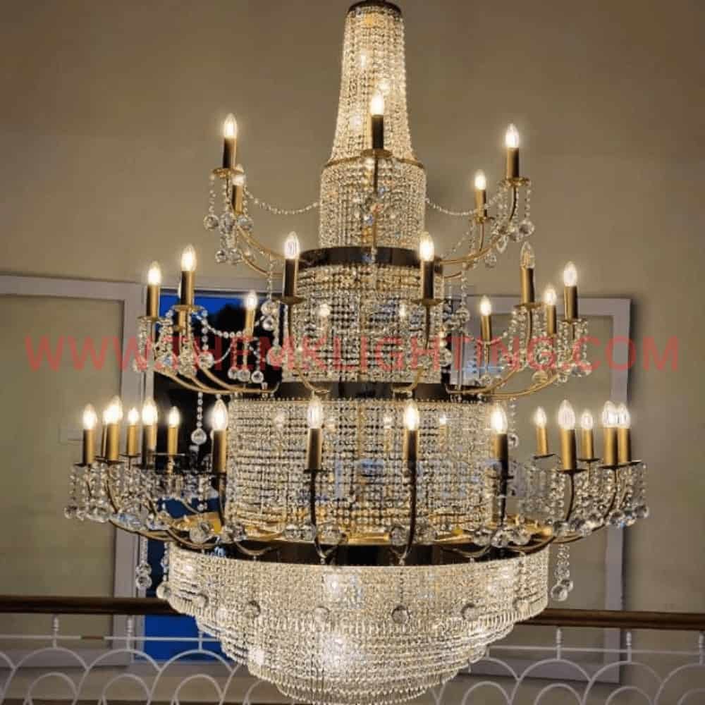 Modern Duplex Villas Chandelier by M.K Lighting