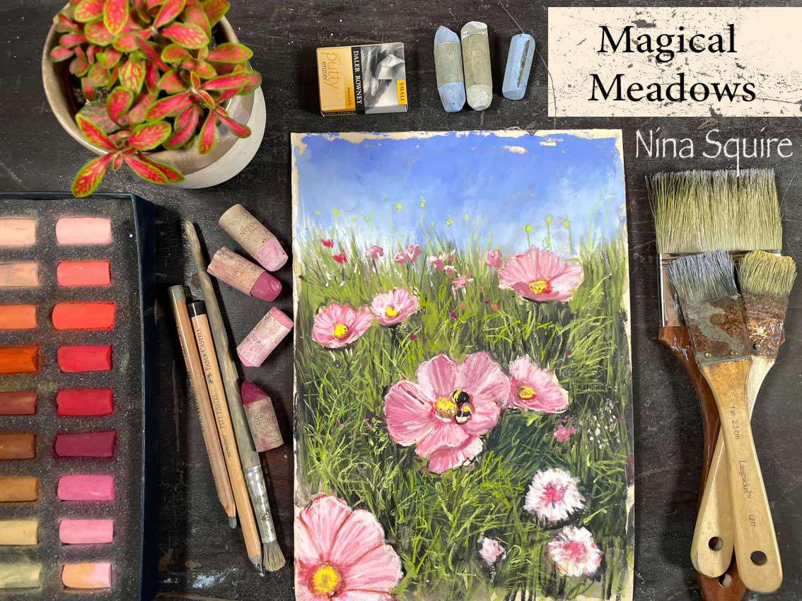 Magical Meadows - Online Art Workshops - This workshop has now retired
