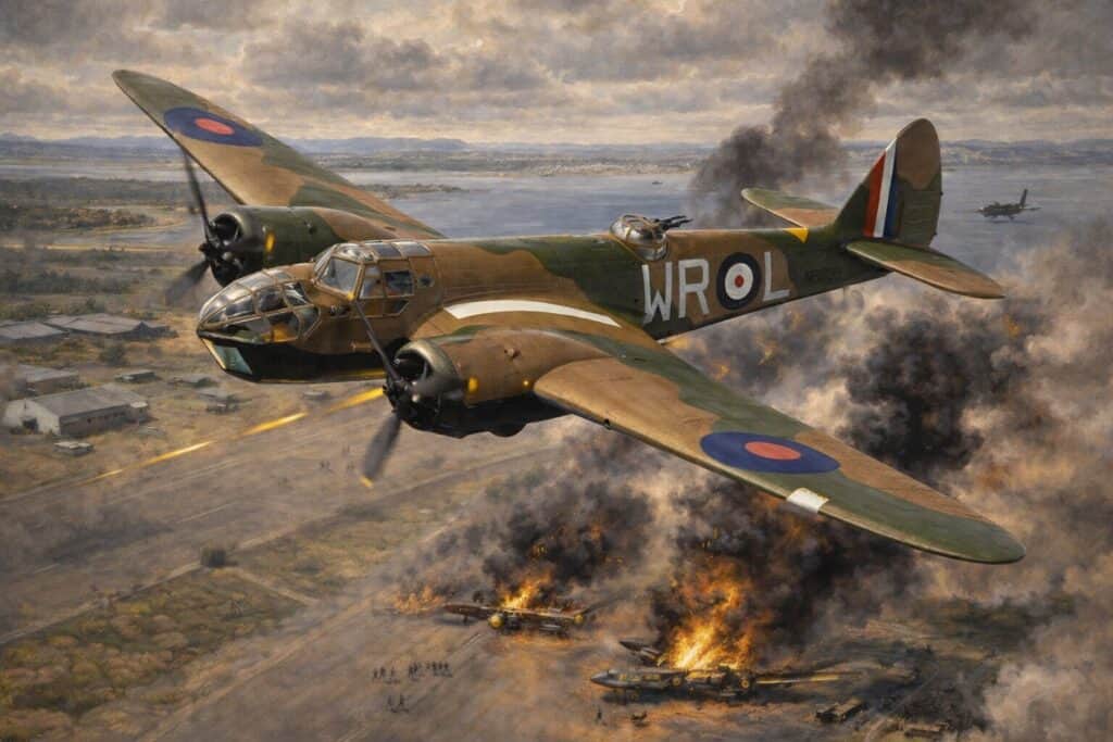 First RAF Attack on Norway Opens Air Campaign at Stavanger