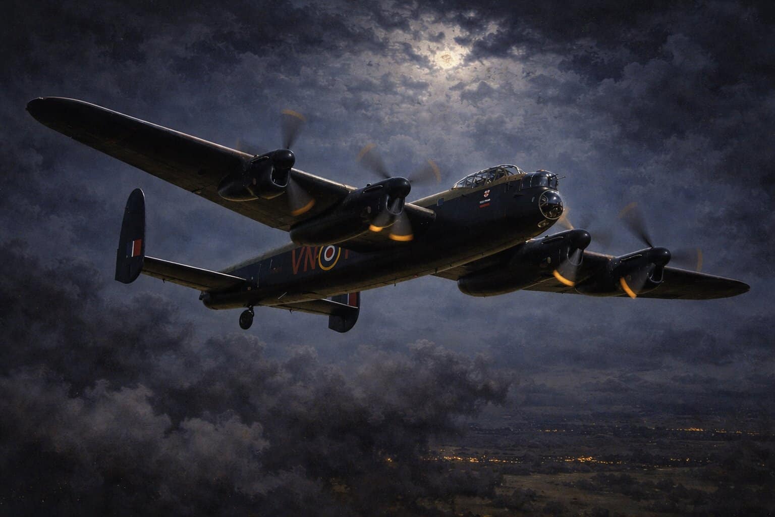 First Thousand Bomber Raid on Cologne by RAF Bomber Command