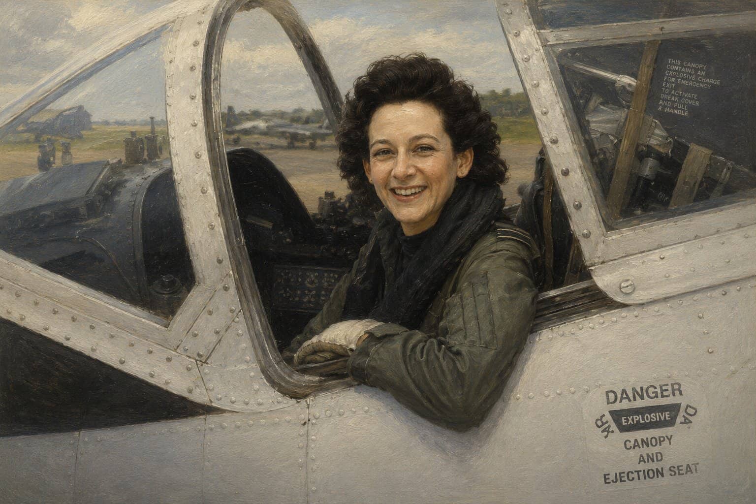 Julie Ann Gibson Becomes RAF’s First Female Pilot Graduate