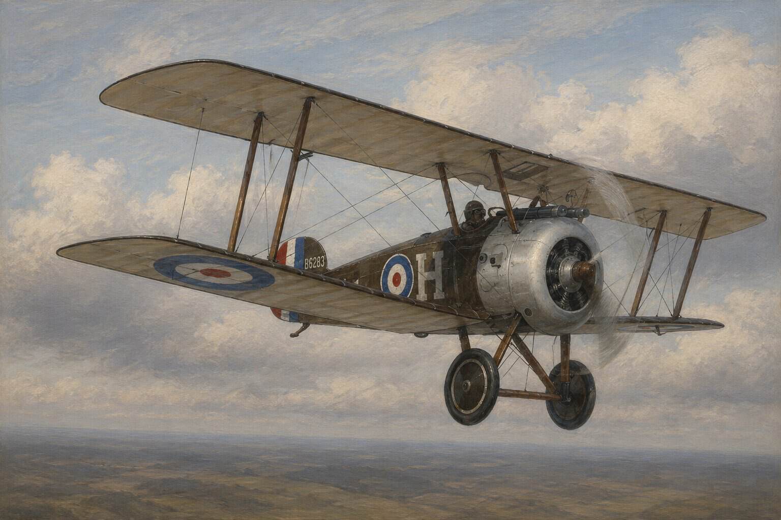 RAF Aircraft Support the Occupation of Archangel in 1918