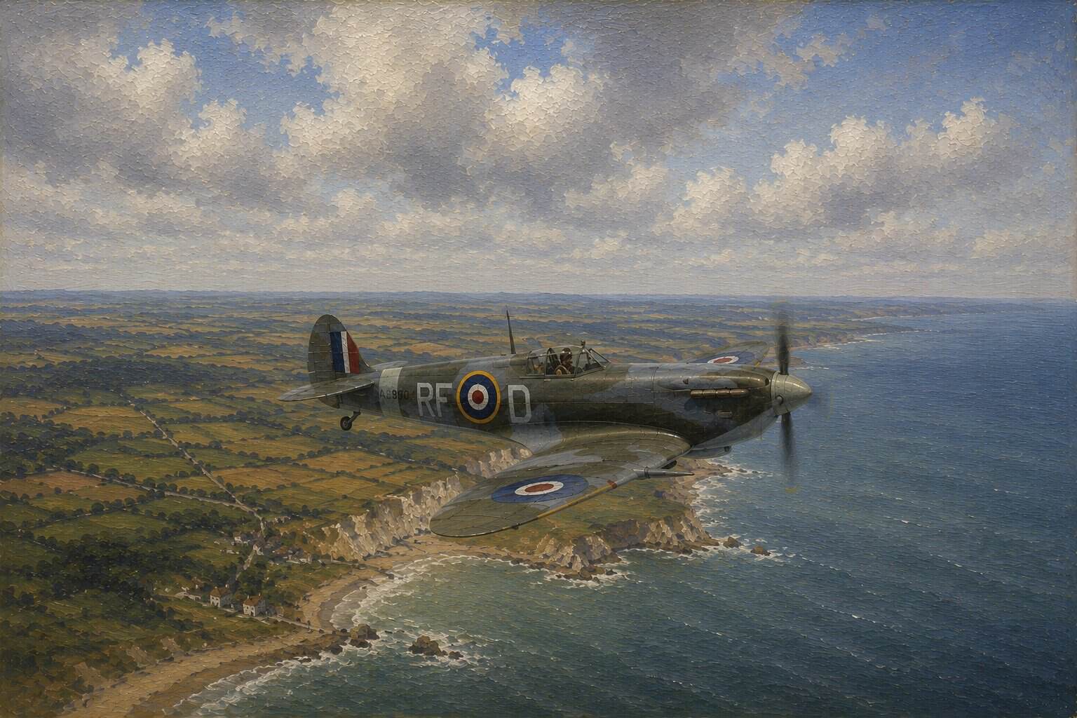 Fighter Command Receives Its First Spitfire, 1937