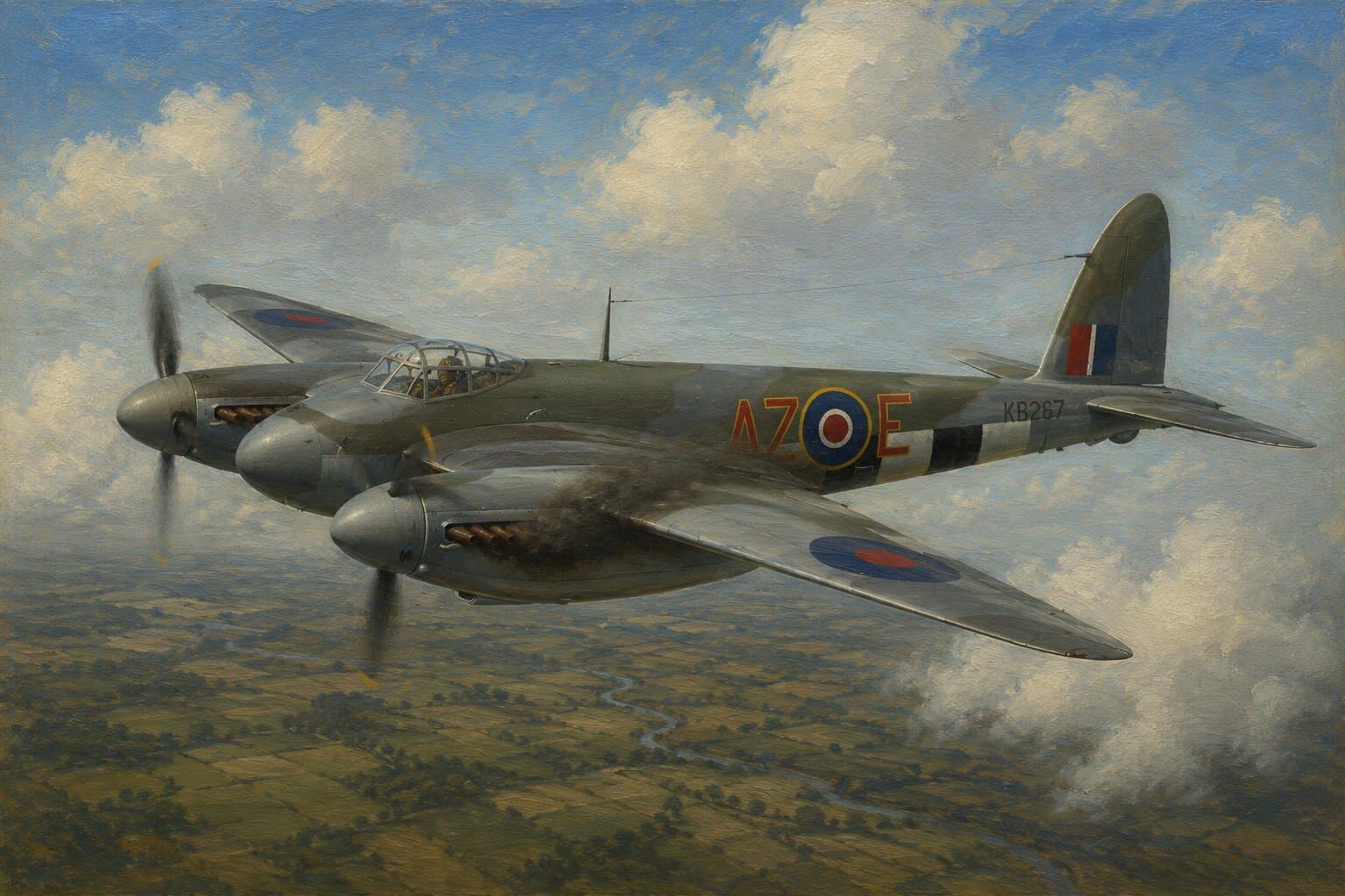 Guy Gibson Killed Returning from Operations in 1944