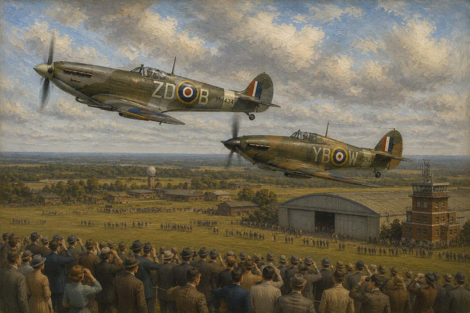 RAF Coltishall Marks 40 Years Since the Battle of Britain
