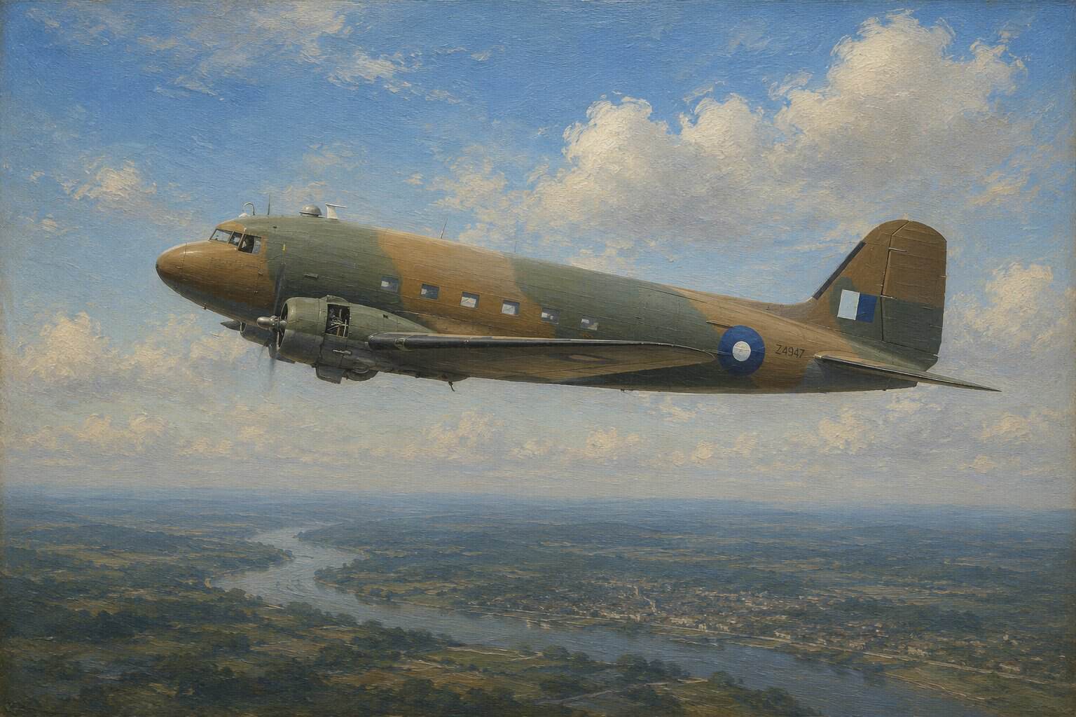 Saigon Airlift Begins with RAF Dakotas in September 1945