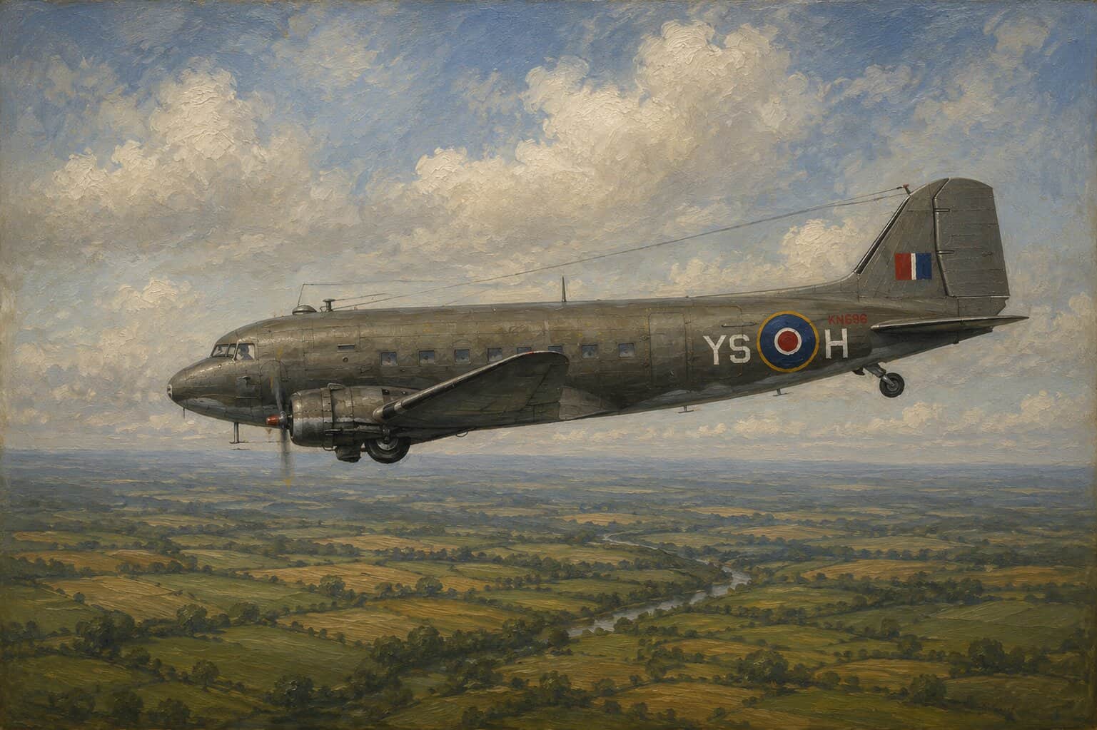 10 Squadron Reforms for Duty in the Berlin Airlift