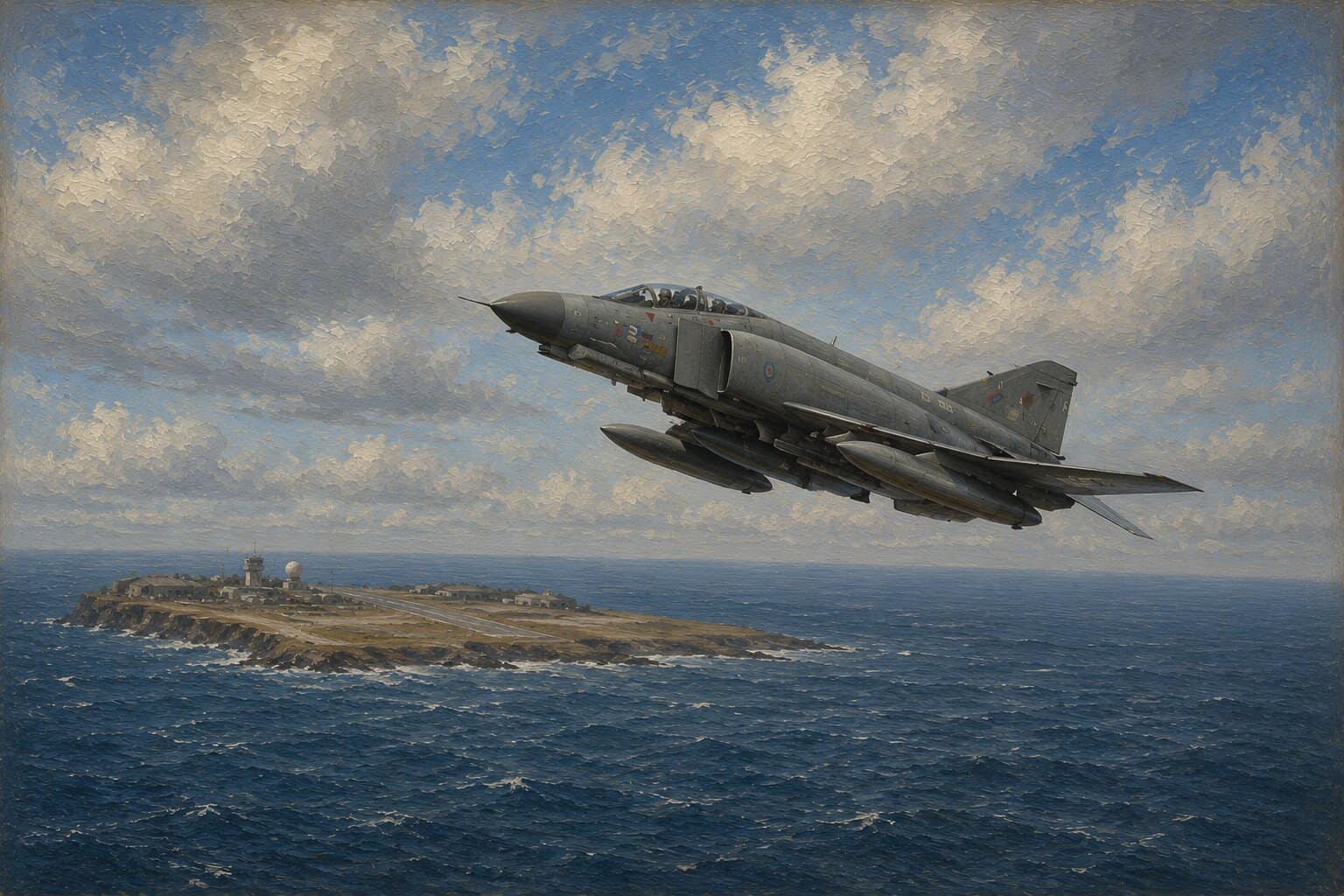 29 Squadron Begins Phantom Air Defence over Stanley