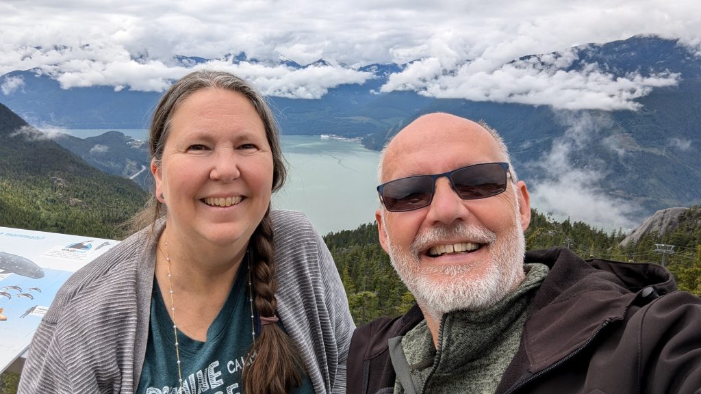 Michele and Frithjof See to sky gondola