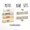 Rune Bracelet - Custom Runes - Adjustable Sliding Knot