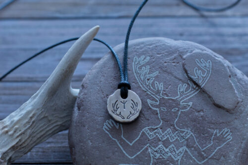 rring7 antler rune necklace