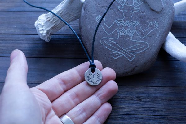 antler rune necklace