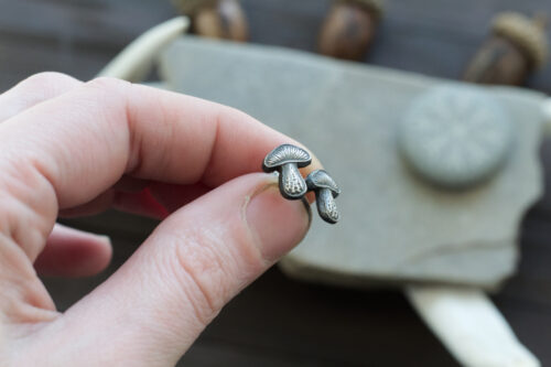 mushroom earrings 4 mushroom earrings