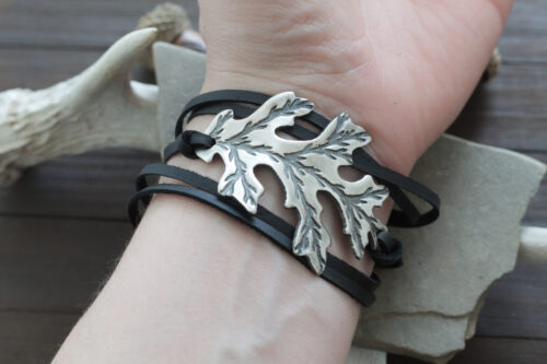 oak leaf wrap bracelet 4 oak leaf wrap bracelet
