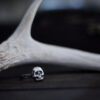 silver skull ring