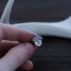 silver acorn rune ring