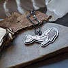 blue whale pendant necklace