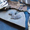 blue whale pendant necklace