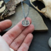 pumpkin rune charm necklace