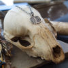 pumpkin rune charm necklace