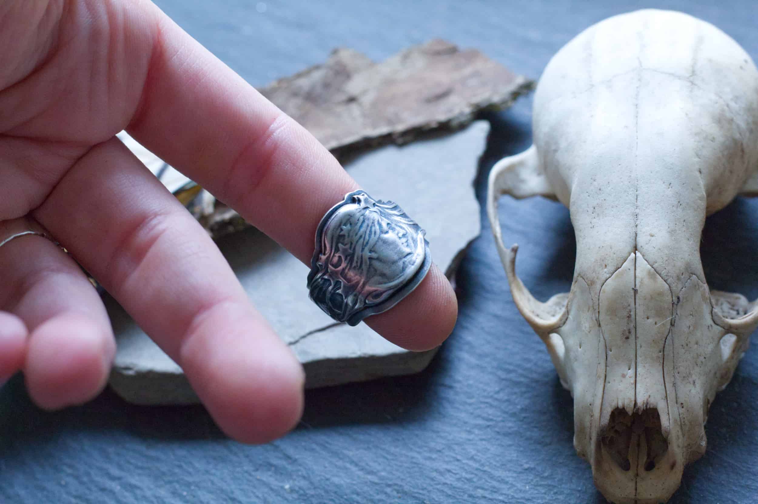 Goddess Hecate Band Ring