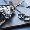 vegvisir clamshell locket pendant