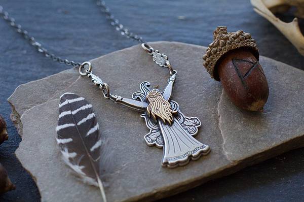 ritual fire woman pendant 2 Walpurgisnacht Fire Dance Ritual Pendant