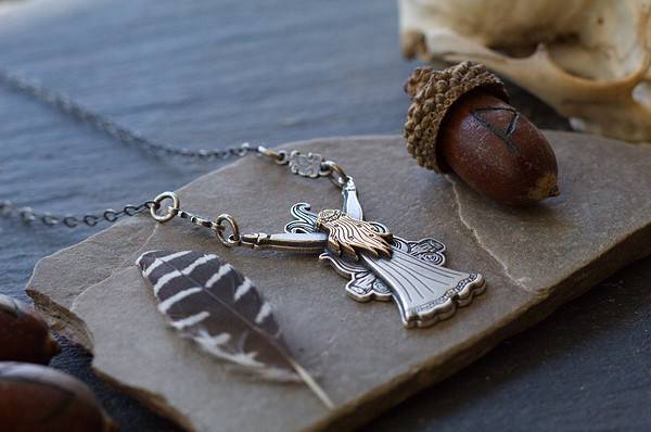 ritual fire woman pendant 3 Walpurgisnacht Fire Dance Ritual Pendant