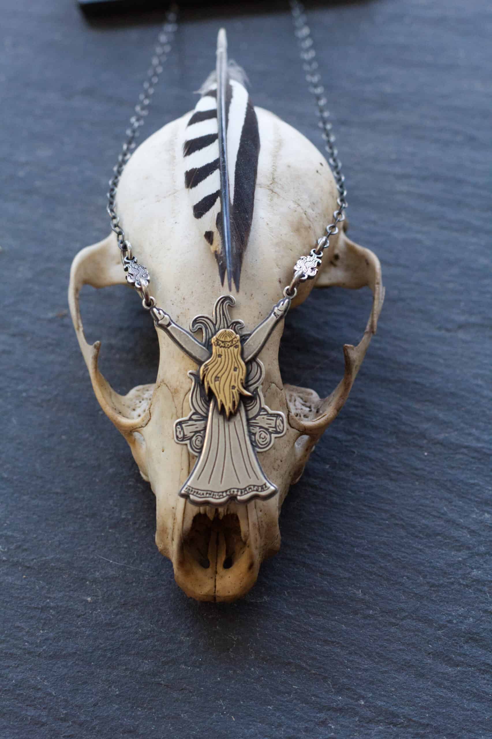 ritual fire woman pendant 6 Walpurgisnacht Fire Dance Ritual Pendant