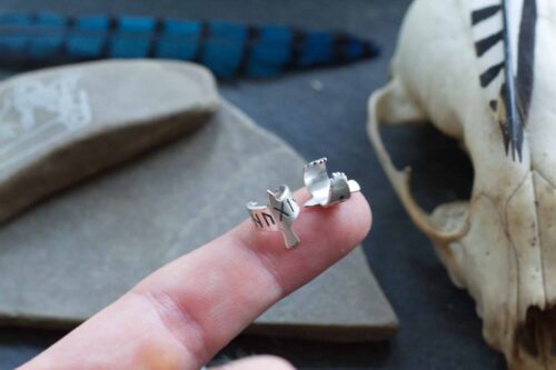huginn and muninn ear cuffs 4 Huginn and Muninn Ear Cuff Set