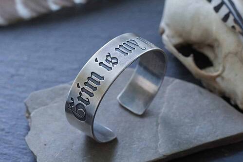 odin bracelet 6 Odin Bracelet - Grim is My Name - Triple Horn of Odin