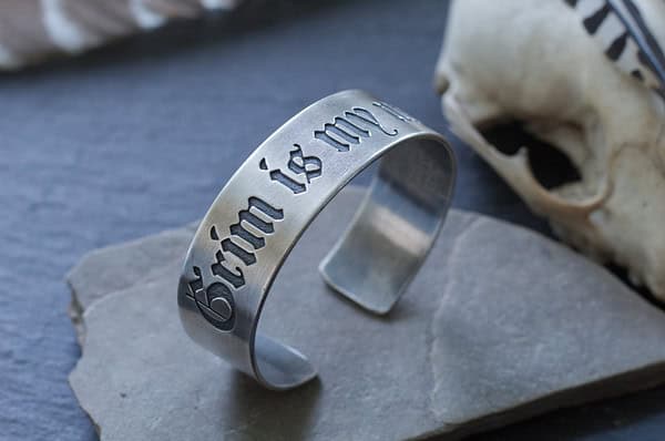 odin bracelet 6 Odin Bracelet - Grim is My Name - Triple Horn of Odin
