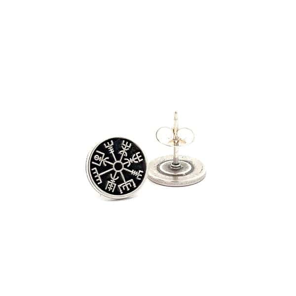 vegvisir stud earrings Vegvisir Stud Earrings