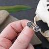 Vegvisir Stud Earrings
