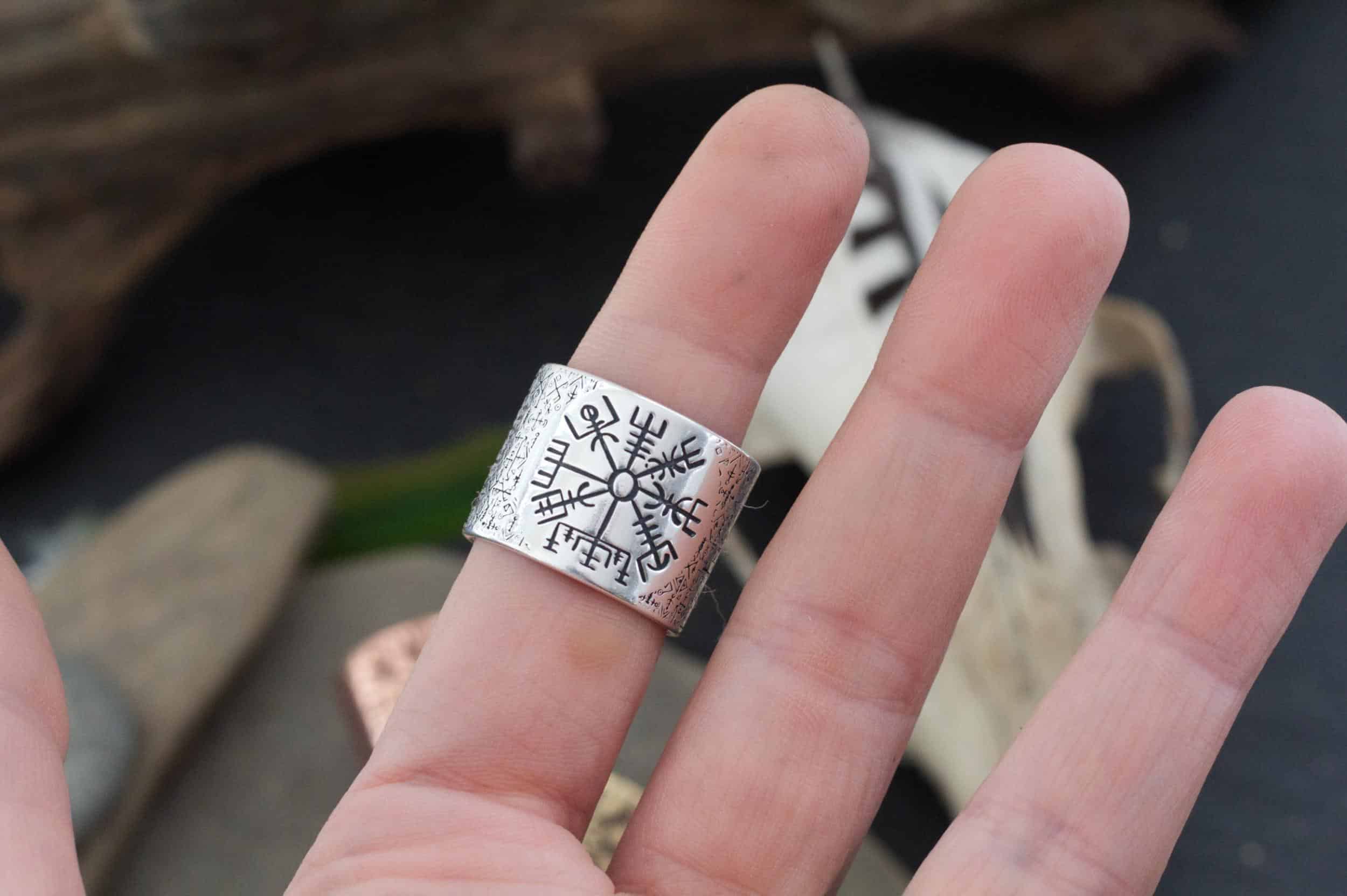 vegvisir band ring Vegvisir Band Ring