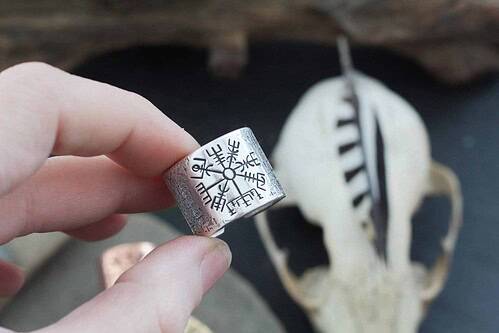 vegvisir band ring Vegvisir Band Ring
