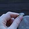 Eye of Horus + Eye of Ra Ring - Ankh - Ancient Egyptian Symbol Jewelry - Silver Ring - Dark Minimal - Gothic