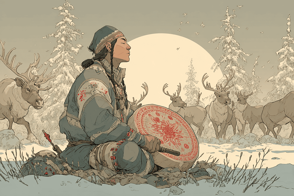 shamanic drum