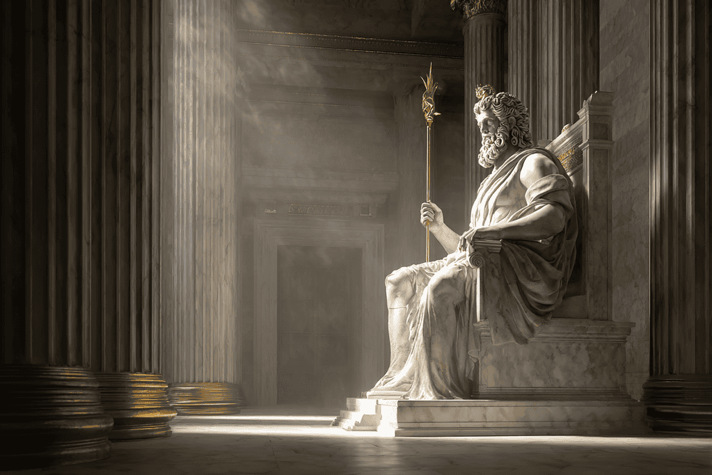 Famous Greek god and goddess statues