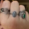 Rapunzel Fairytale Ring Sterling Silver Storybook Jewelry Princess Tower Fantasy Gift for Her Literary Jewelry Handmade Anniversary Birthday