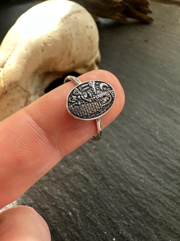 Rapunzel Fairytale Ring Sterling Silver Storybook Jewelry Princess Tower Fantasy Gift for Her Literary Jewelry Handmade Anniversary Birthday