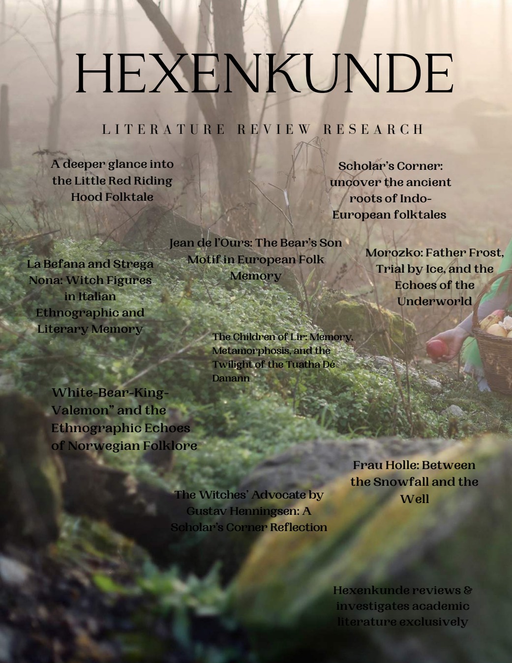 Hexenkunde August 2025: The Old Fairy Tales (PDF) - Cover