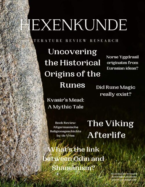 Hexenkunde September 2025: Runes & the Norse Otherworld (PDF) - Cover Hexenkunde September 2025: Runes & the Norse Otherworld (PDF) - Cover
