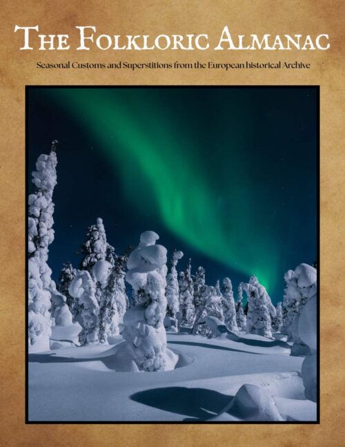 Folkloric Almanac September 2025: The Sámi Noaidi Drum (PDF) - Cover Folkloric Almanac September 2025: The Sámi Noaidi Drum (PDF) - Cover