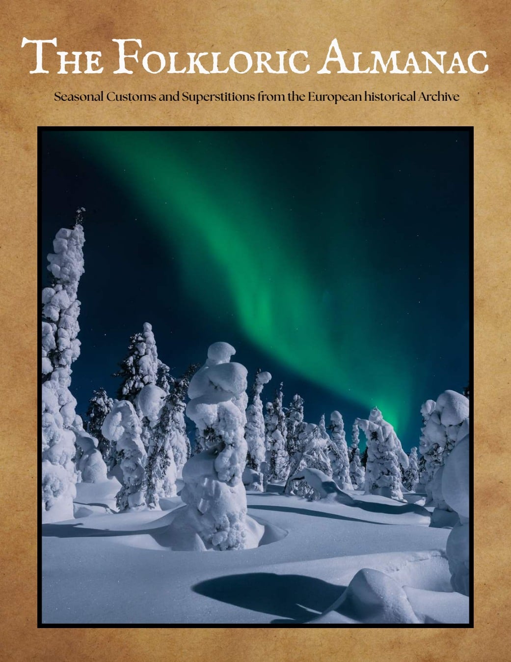 Folkloric Almanac September 2025: The Sámi Noaidi Drum (PDF) - Cover