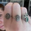 Sterling Silver Krampus Ring Yule