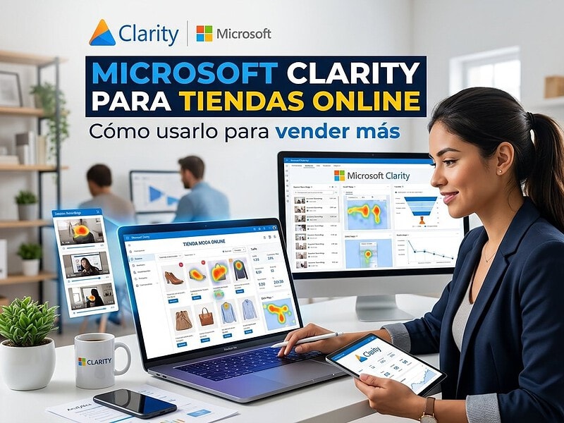 Microsoft Clarity para tiendas online: cómo usarlo para vender más